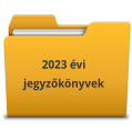 2023 évi jegyzőkönyvek