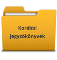 Korábbi jegyzőkönyvek